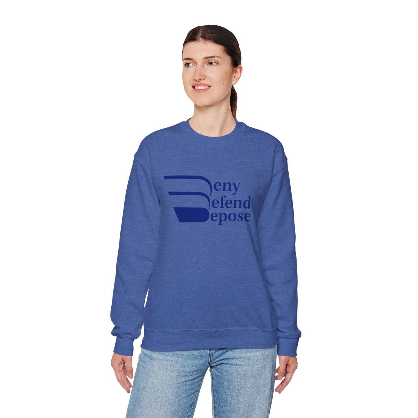 Deny Defend Depose Unisex Crewneck Sweatshirt