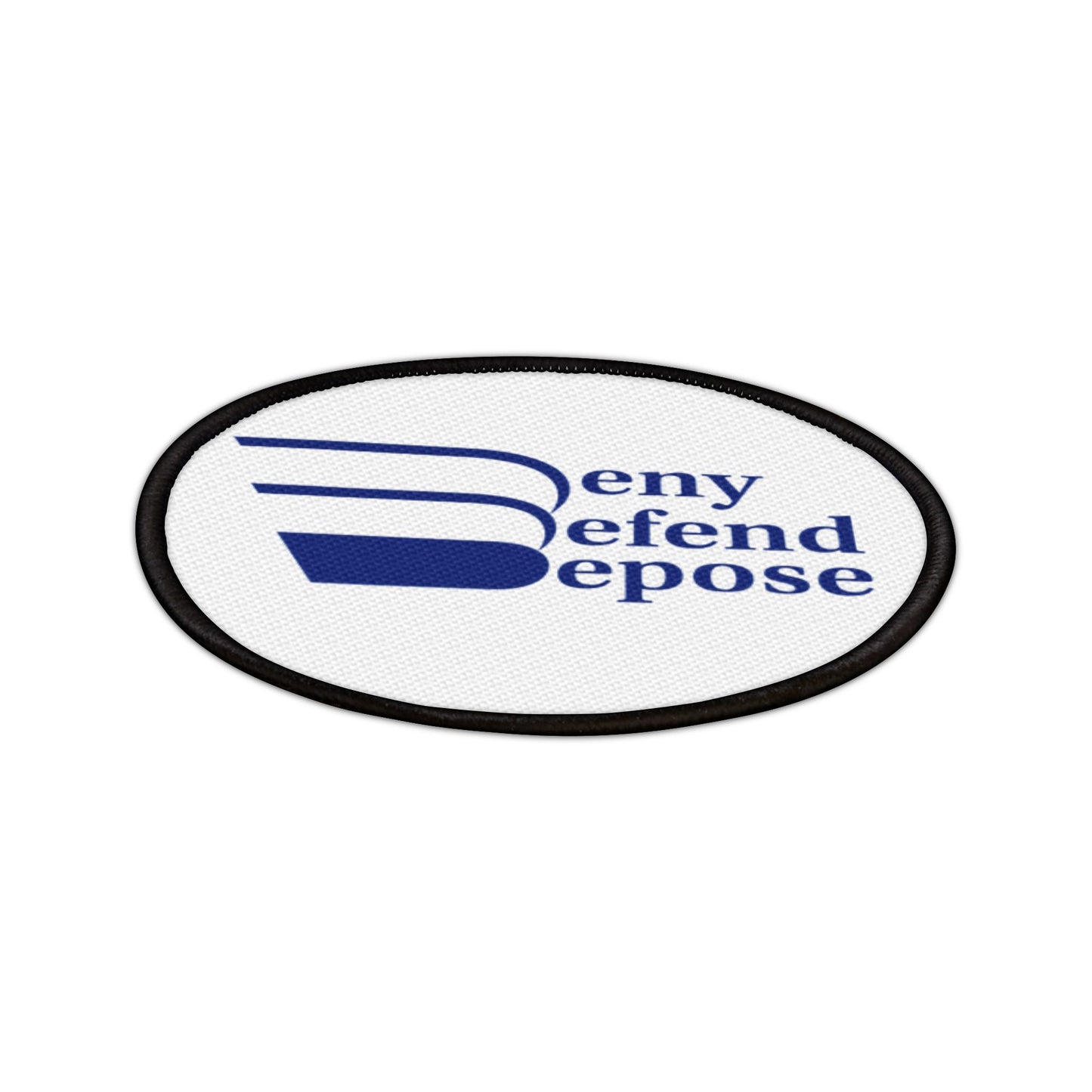 Deny Defend Depose Iron-On Patches