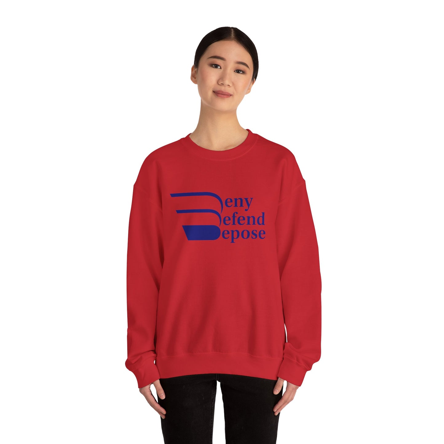 Deny Defend Depose Unisex Crewneck Sweatshirt