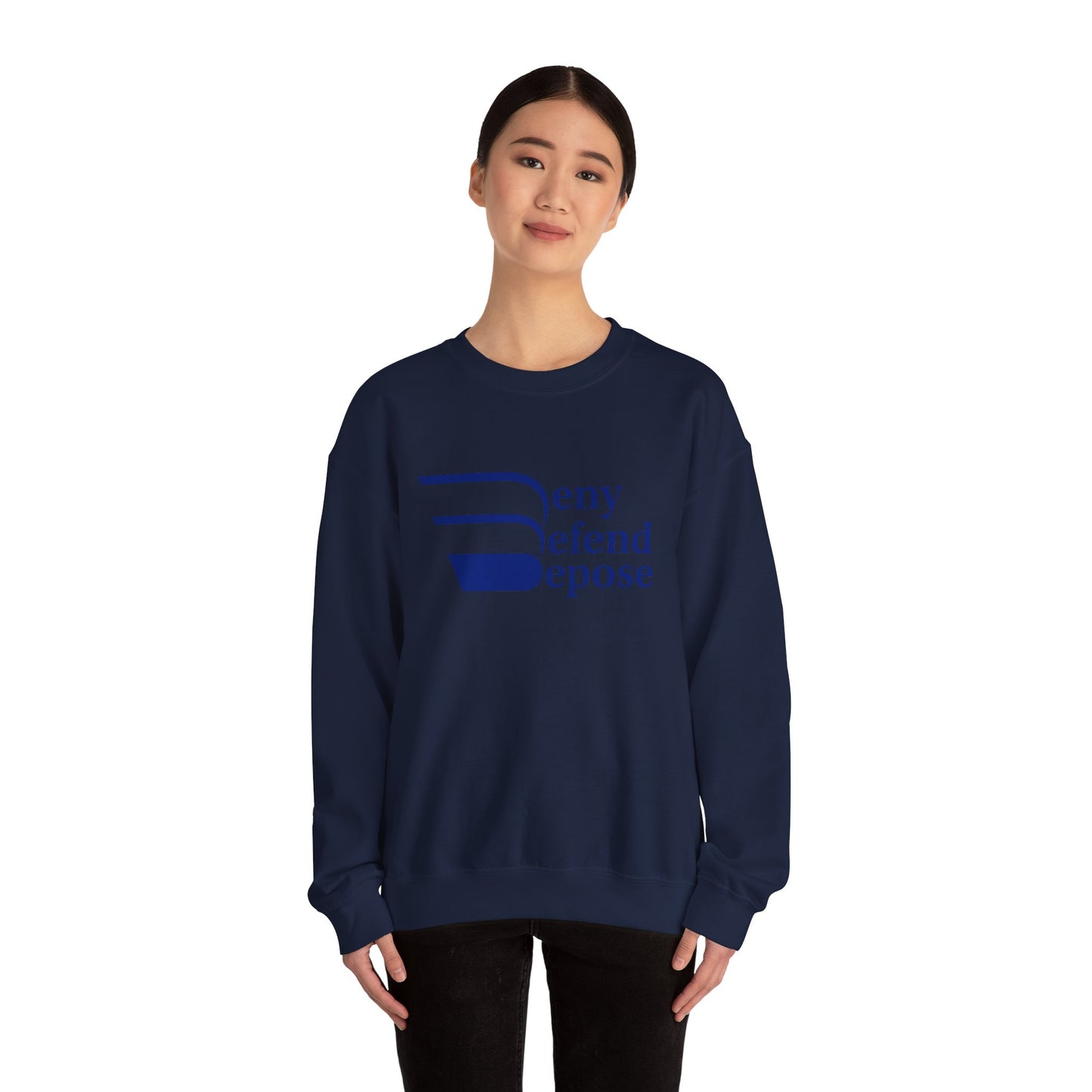 Deny Defend Depose Unisex Crewneck Sweatshirt