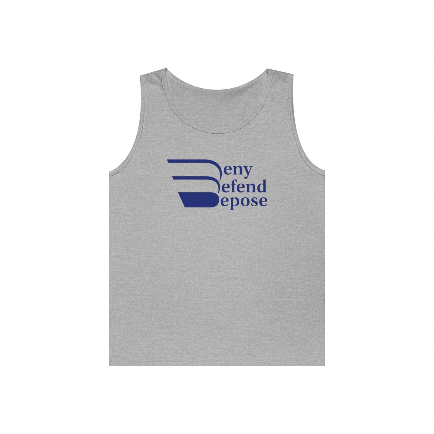 Deny Defend Depose Unisex Heavy Cotton Tank Top