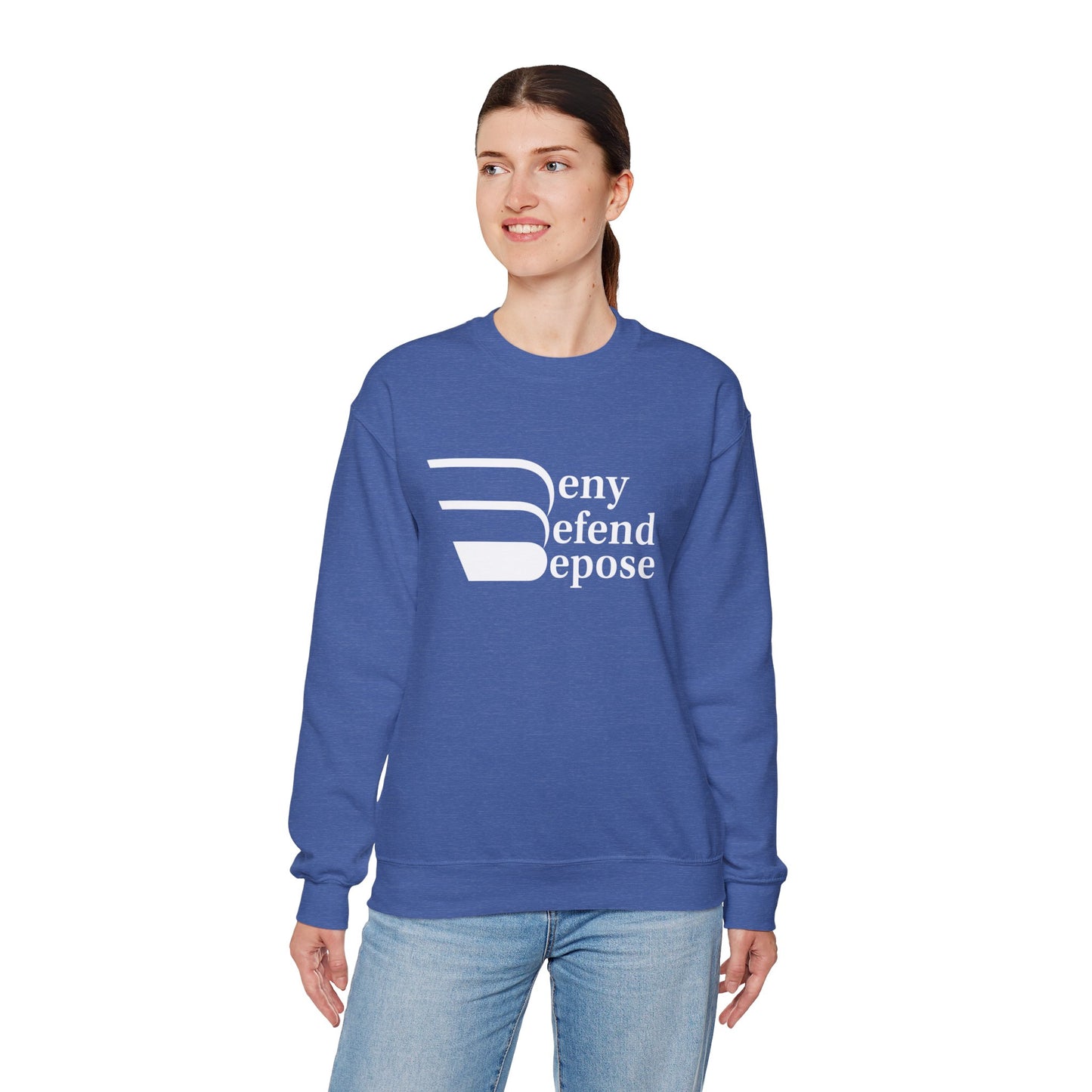 Deny Defend Depose Unisex Crewneck Sweatshirt