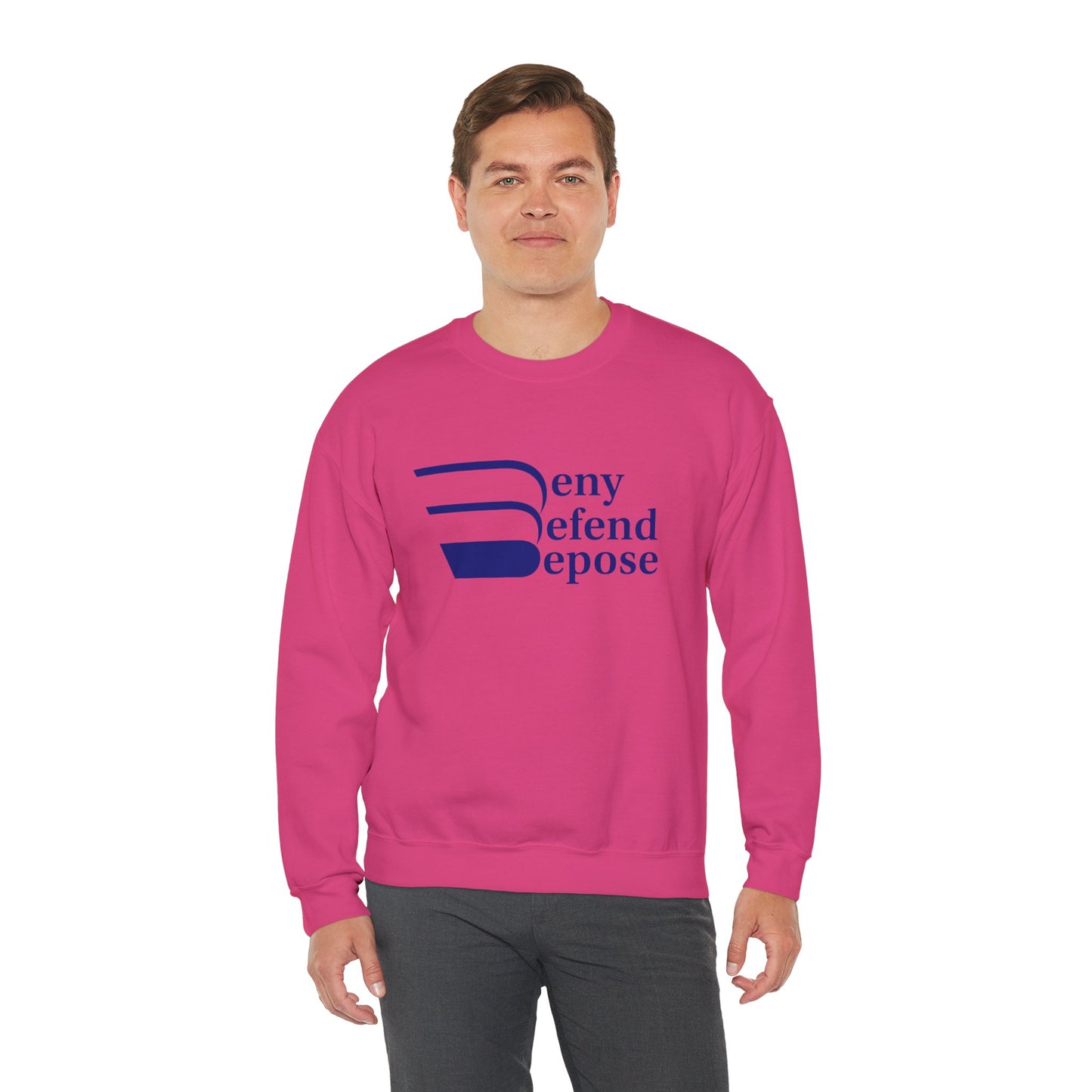 Deny Defend Depose Unisex Crewneck Sweatshirt