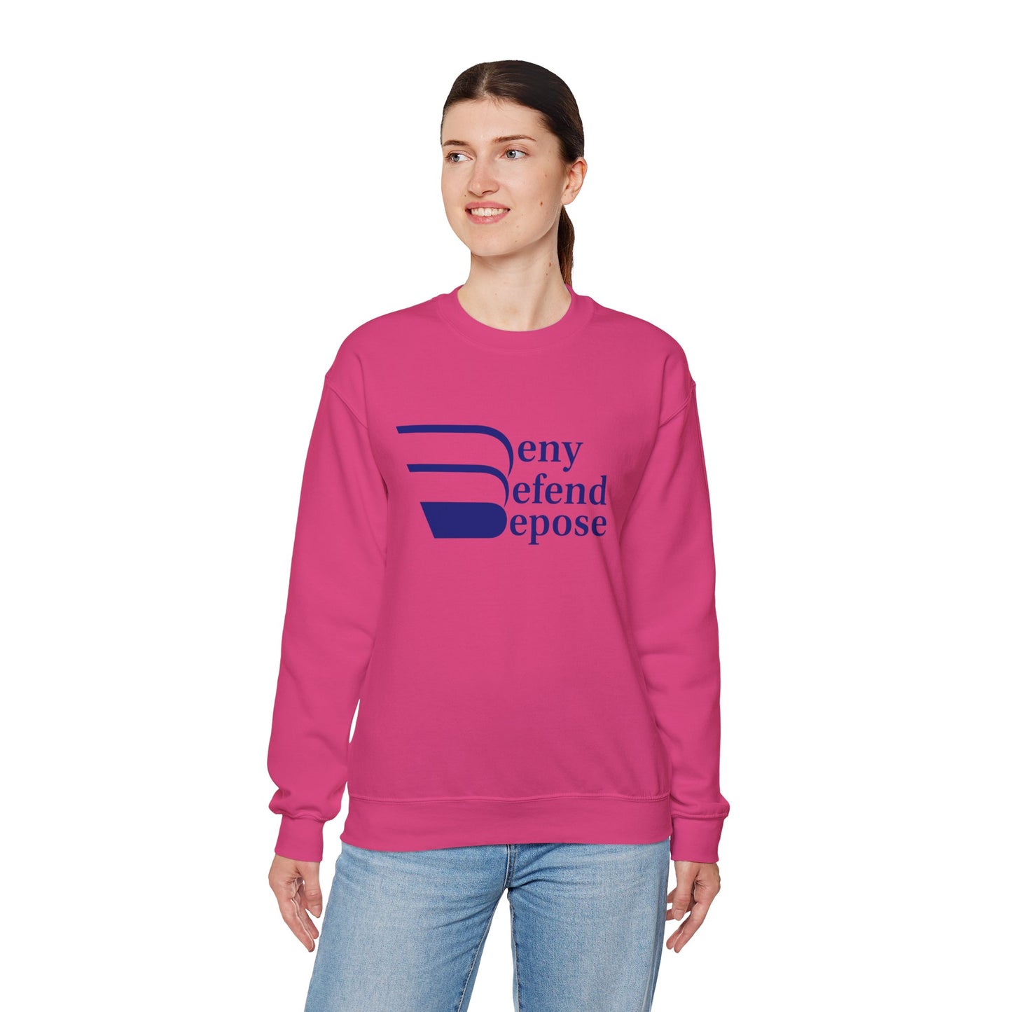 Deny Defend Depose Unisex Crewneck Sweatshirt