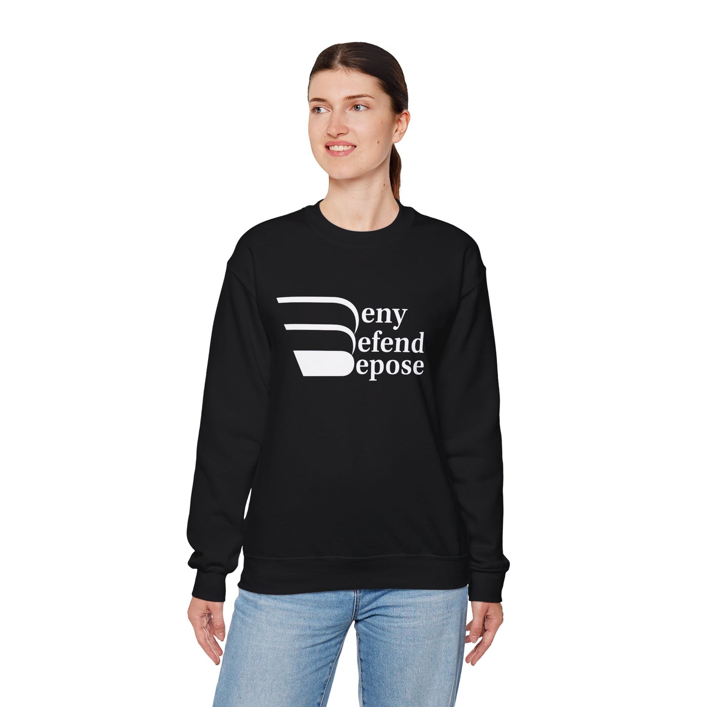 Deny Defend Depose Unisex Crewneck Sweatshirt