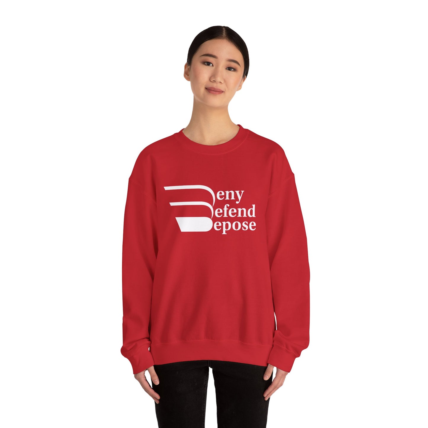 Deny Defend Depose Unisex Crewneck Sweatshirt