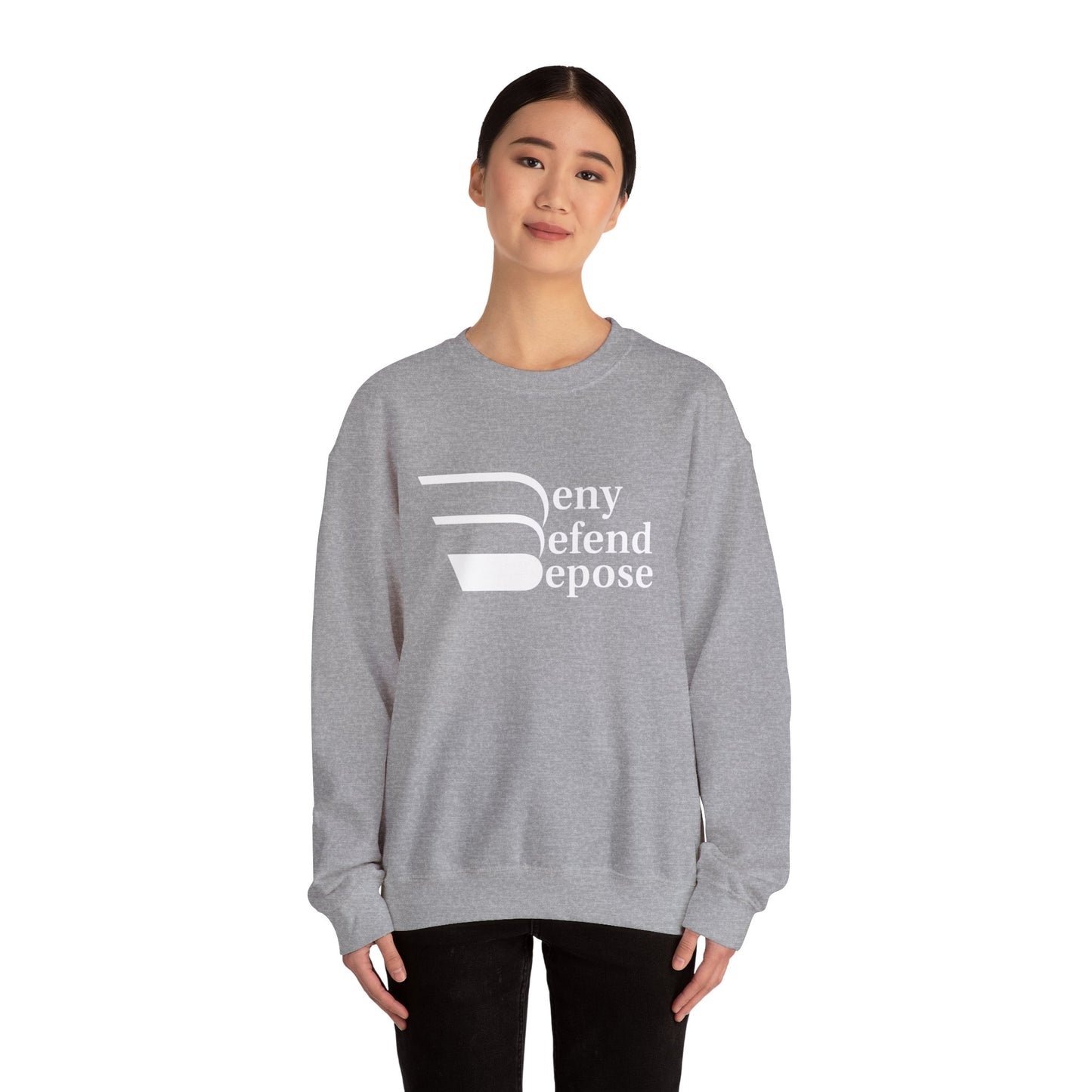 Deny Defend Depose Unisex Crewneck Sweatshirt