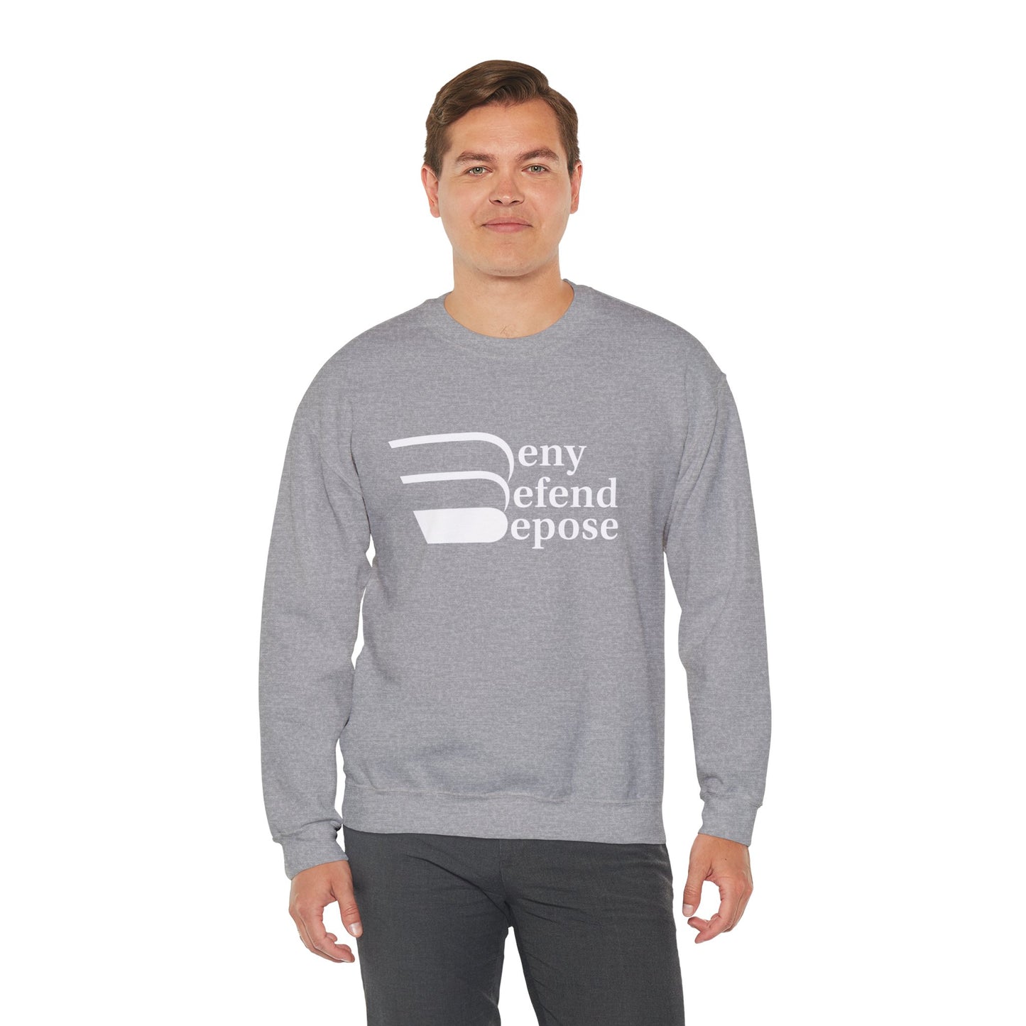 Deny Defend Depose Unisex Crewneck Sweatshirt