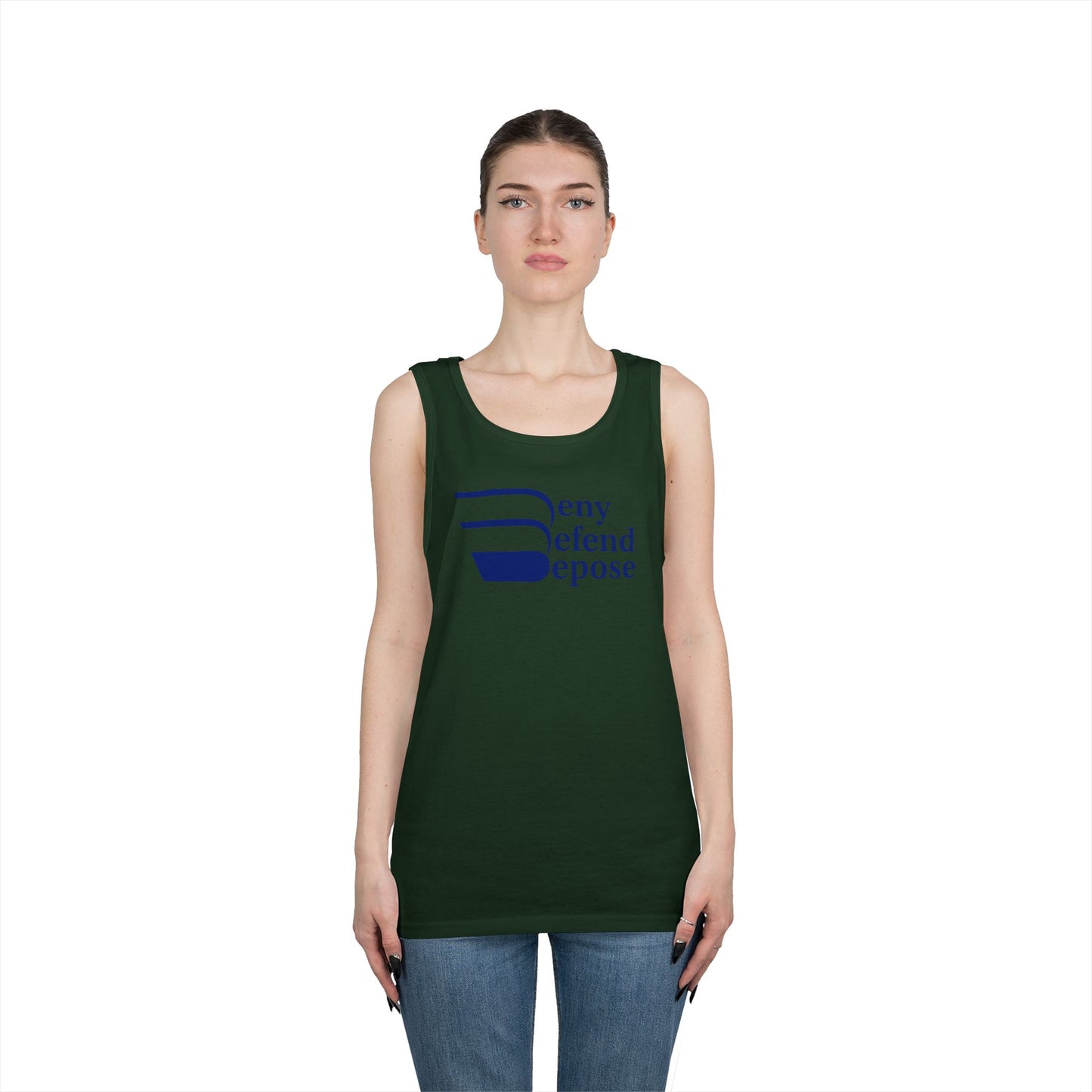 Deny Defend Depose Unisex Heavy Cotton Tank Top