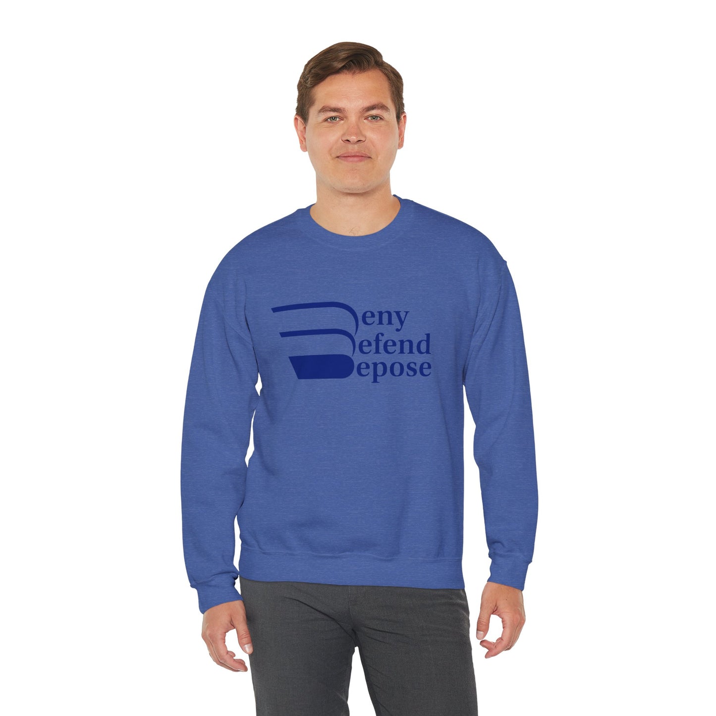 Deny Defend Depose Unisex Crewneck Sweatshirt