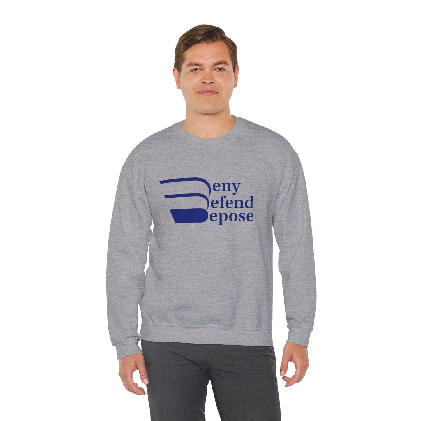 Deny Defend Depose Unisex Crewneck Sweatshirt