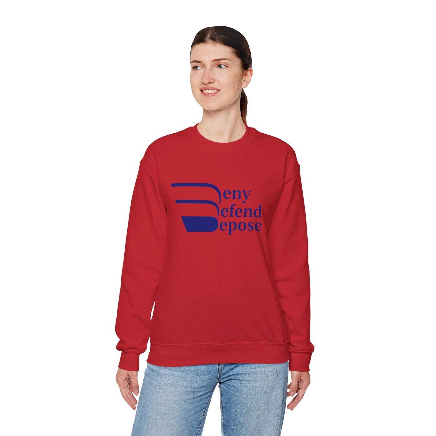 Deny Defend Depose Unisex Crewneck Sweatshirt