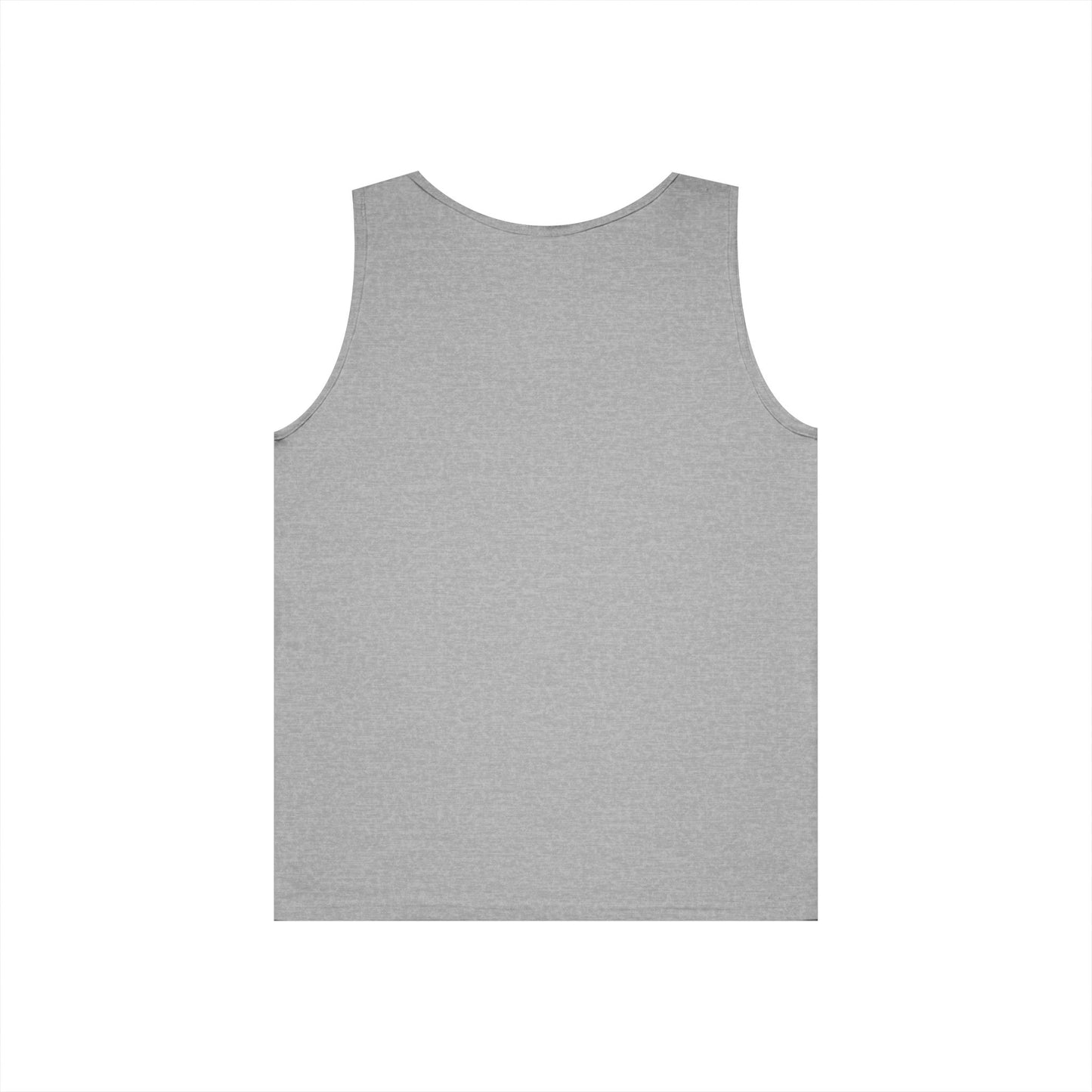 Deny Defend Depose White on Unisex Heavy Cotton Tank Top