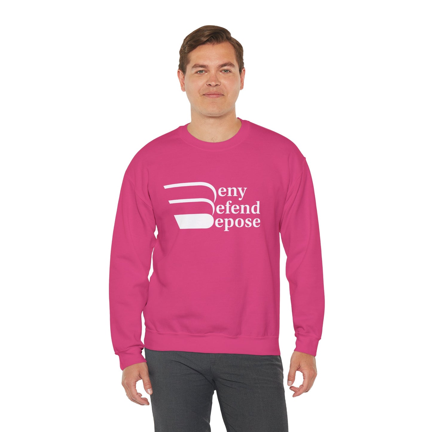 Deny Defend Depose Unisex Crewneck Sweatshirt