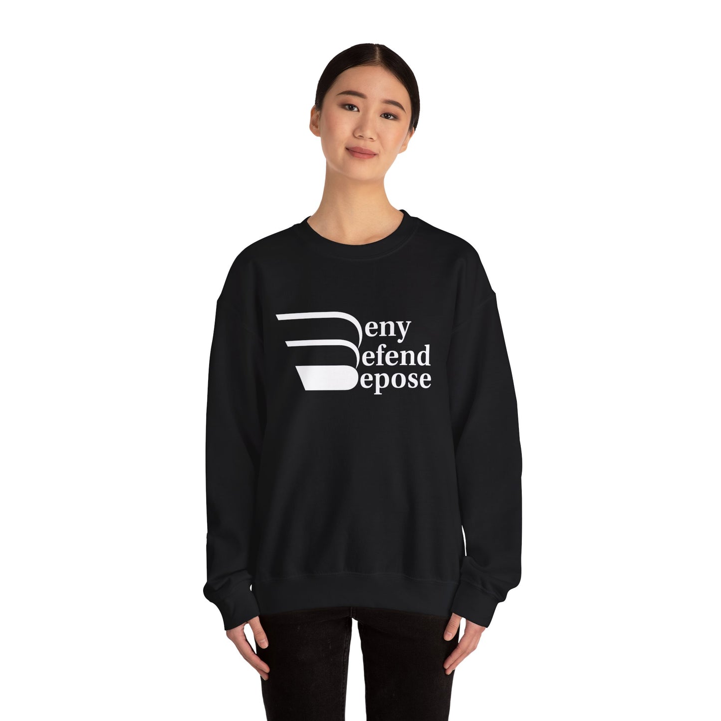 Deny Defend Depose Unisex Crewneck Sweatshirt