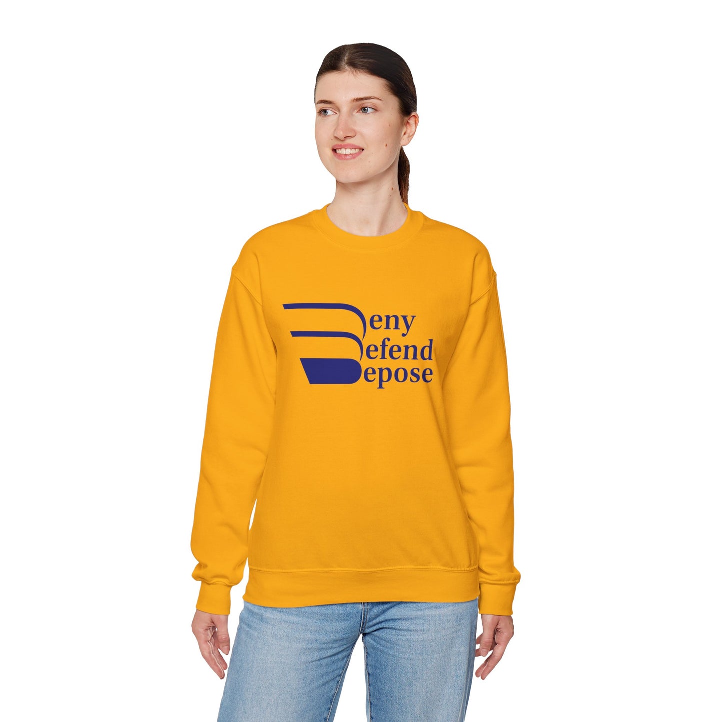 Deny Defend Depose Unisex Crewneck Sweatshirt