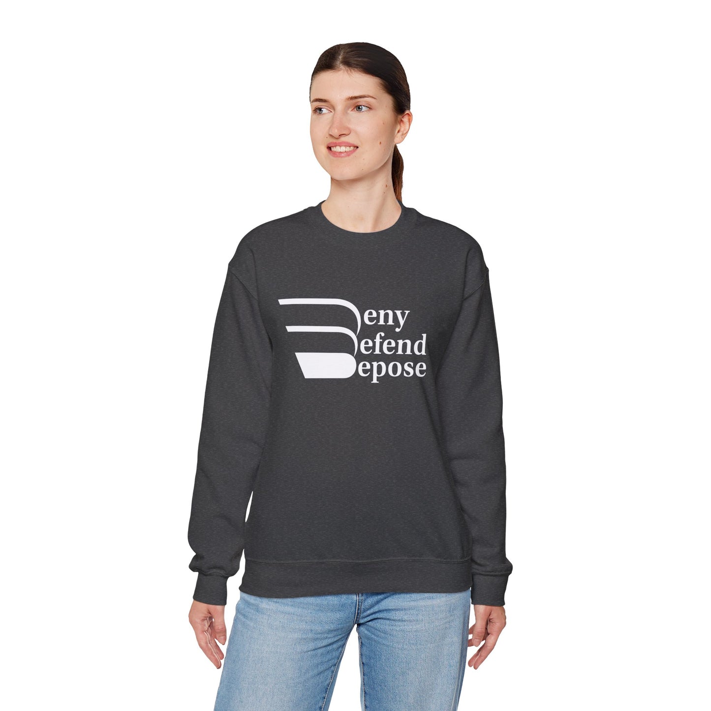 Deny Defend Depose Unisex Crewneck Sweatshirt