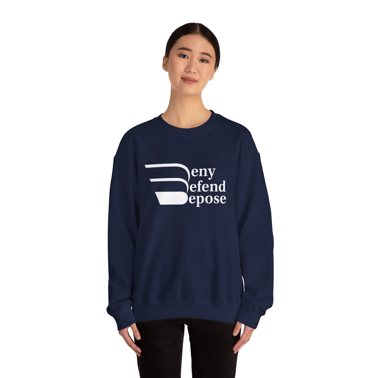 Deny Defend Depose Unisex Crewneck Sweatshirt