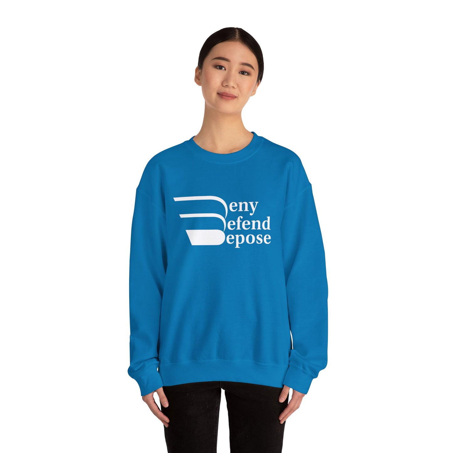 Deny Defend Depose Unisex Crewneck Sweatshirt