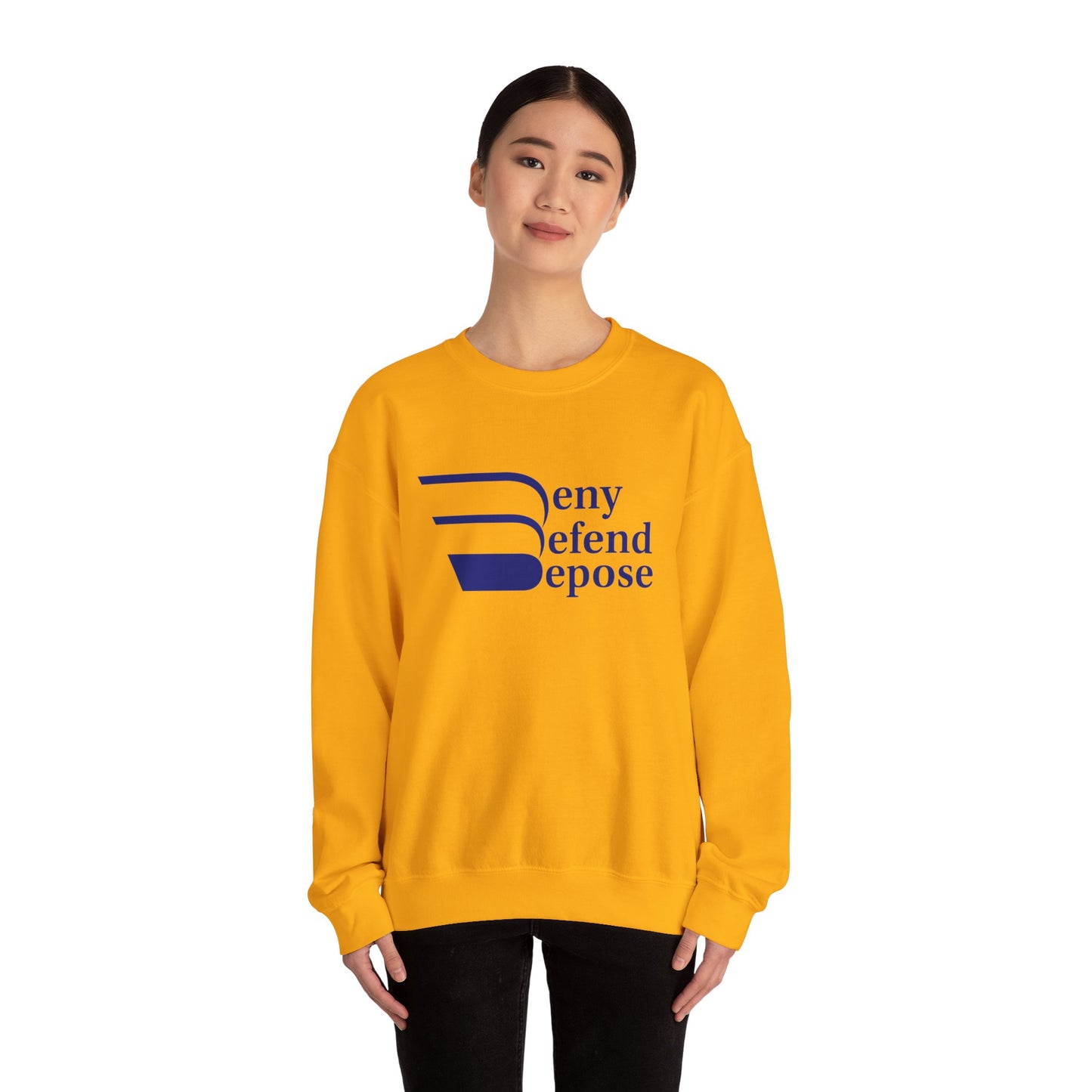 Deny Defend Depose Unisex Crewneck Sweatshirt