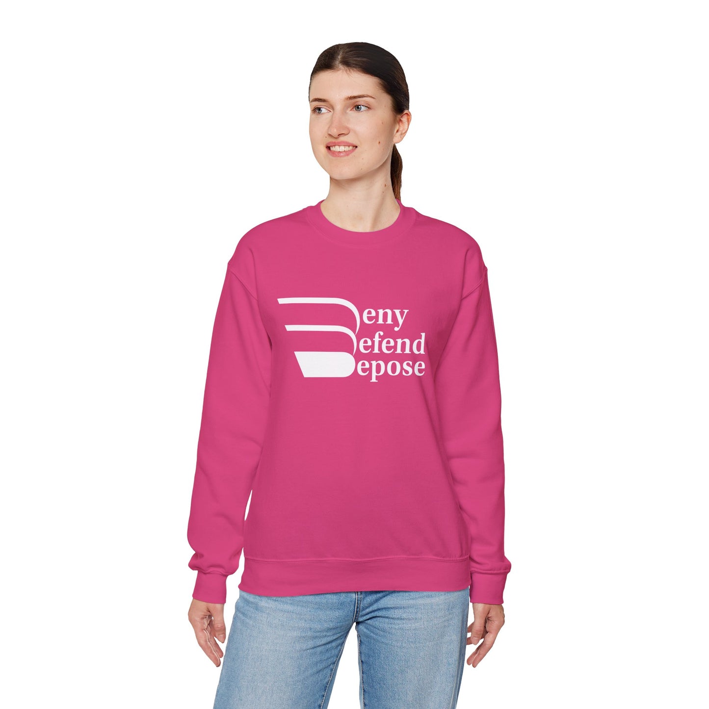 Deny Defend Depose Unisex Crewneck Sweatshirt