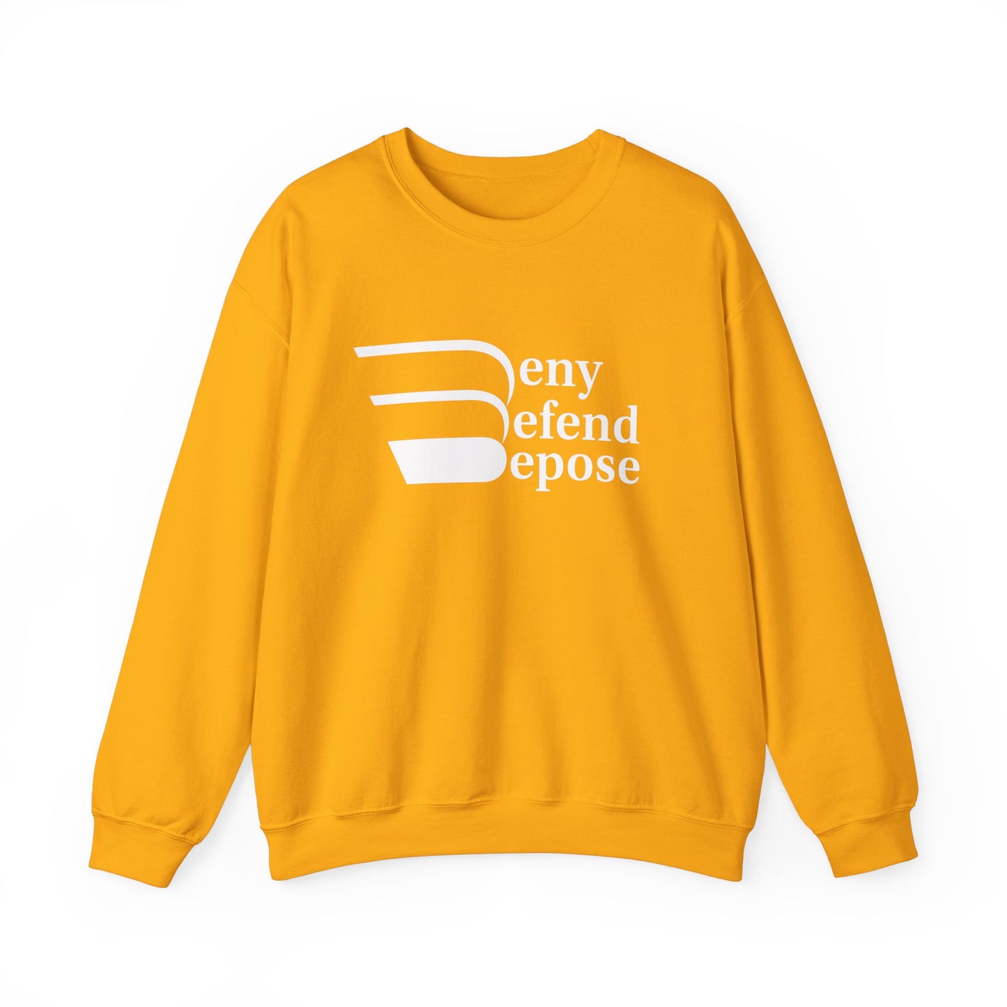 Deny Defend Depose Unisex Crewneck Sweatshirt