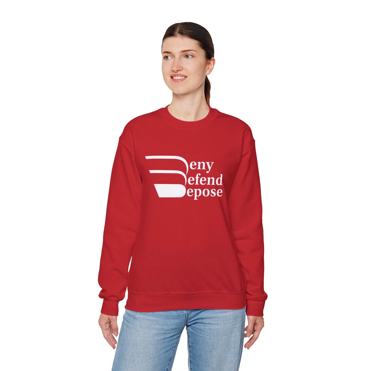 Deny Defend Depose Unisex Crewneck Sweatshirt