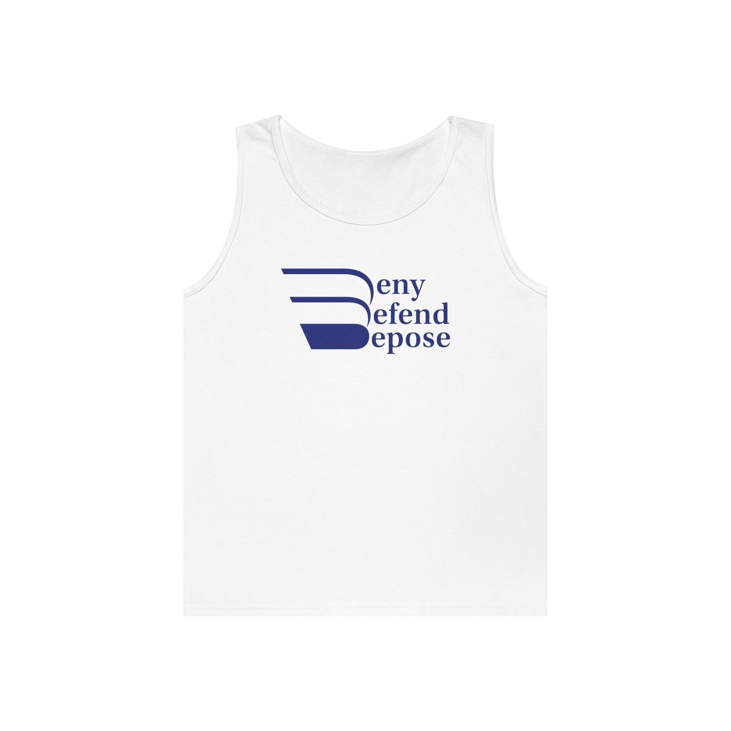 Deny Defend Depose Unisex Heavy Cotton Tank Top