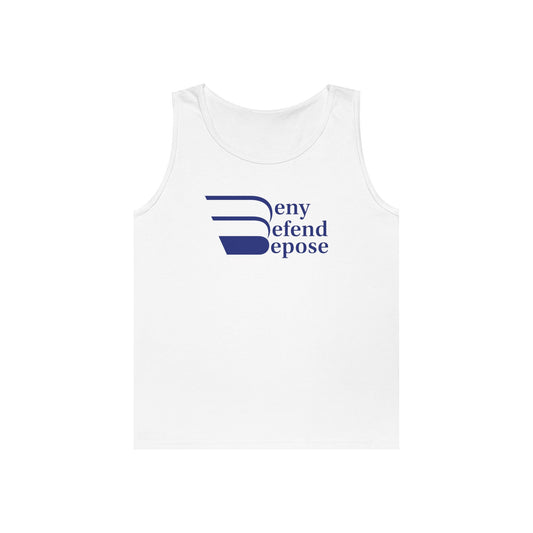 Deny Defend Depose Unisex Heavy Cotton Tank Top